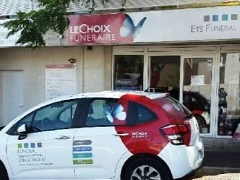 Façade de l'agence FUNERAL Le Choix Funéraire, 2 rue André Robert à Béziers